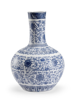 Chelsea House Misc Vase in White/Blue (460|384516)