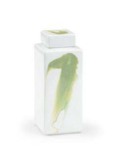 Chelsea House Misc Vase in White/Green (460|384021)