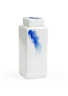 Chelsea House (General) Vase in White/Cobalt Glaze (460|383596)