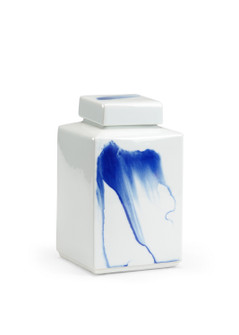 Chelsea House (General) Vase in White/Cobalt Glaze (460|383595)