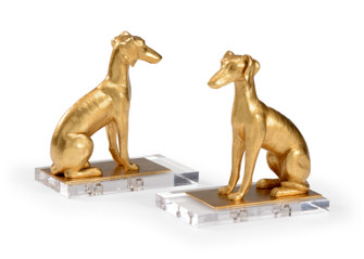 Claire Bell Bookends in Gold (460|383545)