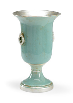 Bradshaw Orrell Vase in Antique Mint Green/Silver Glaze (460|383197)