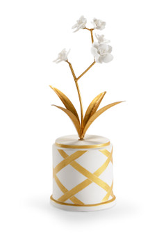 Bradshaw Orrell Round Flower Accent in White/Cream (460|382893)