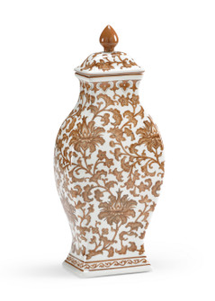 Chelsea House Misc Vase in Brown/White (460|381891)
