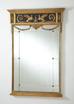 Chelsea House Misc Mirror in Black/Gold (460|380975)