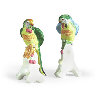 Chelsea House Misc Parrots With Cherries in Green (460|380756)