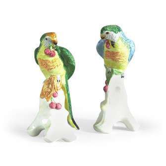 Chelsea House Misc Parrots With Cherries in Green/Yellow/Red (460|380756)