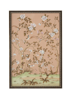 Chelsea House (General) Edgedale Pnl Peach-B in Distressed Brown And Silver Frame (460|380282)