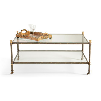 Chelsea House (General) Cocktail Table in Sponged Antique Silver (460|380080)