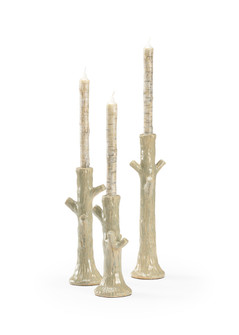 Wildwood (General) Candlestick in Moss Green Glaze (460|302169)