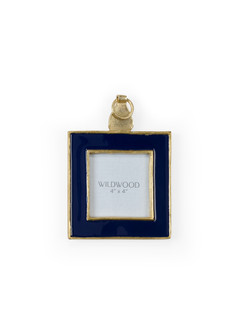 Wildwood (General) Photo Frame in Gold/Navy Blue/Clear/Plain (460|302107)