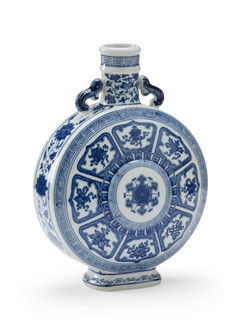 Wildwood (General) Vase in Blue/White Glaze (460|301892)