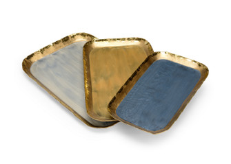 Wildwood Tray in Gray/Gold/White (460|301506)