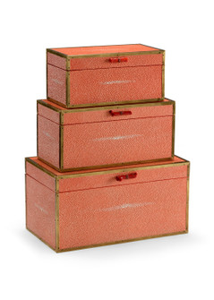 Wildwood (General) Boxes in Coral/Antique Patina (460|301058)