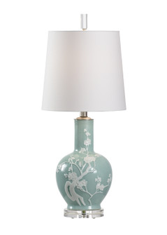 Wildwood (General) One Light Table Lamp in Celadon Glaze/Clear (460|23366)
