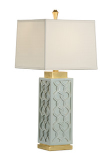 Wildwood (General) One Light Table Lamp in Mint Glaze/Antique Gold Leaf (460|23361)