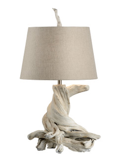 Wildwood (General) One Light Table Lamp in Antique Whitewash (460|23328)