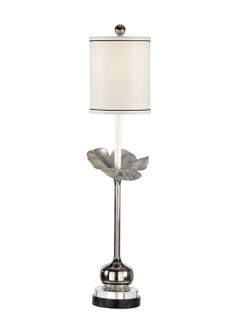 Wildwood (General) One Light Table Lamp in Polished Nickel/Natural Black (460|22418)