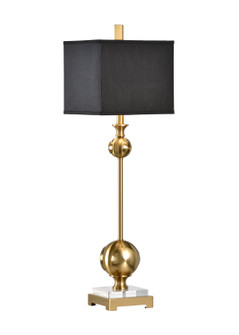 Wildwood (General) One Light Table Lamp in Antique Brass/Clear (460|22403)