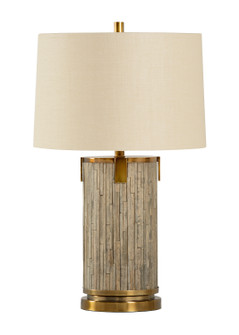 Wildwood (General) One Light Table Lamp in Driftwood/Antique Brass (460|21746)