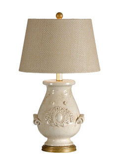 Vietri One Light Table Lamp in Old White Glaze/Antique Gold (460|17711)