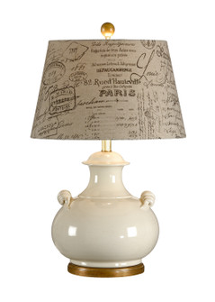 Wildwood One Light Table Lamp in White/Gold (460|17707-2)