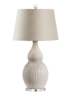 Vietri One Light Table Lamp in Gray Glaze/Clear (460|17193)