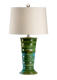 Vietri One Light Table Lamp in Hand Sculpted/Aquamarine Glaze (460|17166)