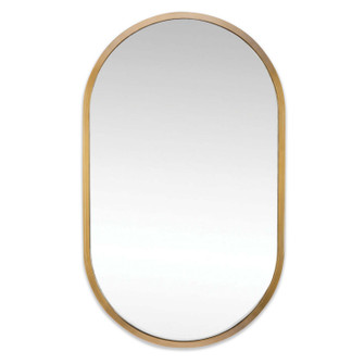 Canal Mirror in Natural Brass (400|21-1088NB)