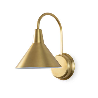 Dublin One Light Wall Sconce in Natural Brass (400|15-1121NB)