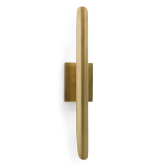 Redford Two Light Wall Sconce in Natural Brass (400|15-1045NB)