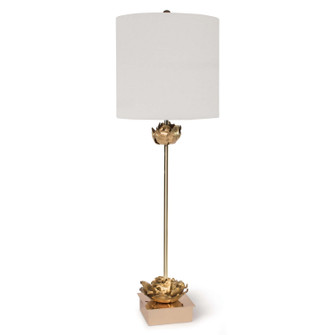 Adeline One Light Table Lamp in Gold Leaf (400|13-1285)