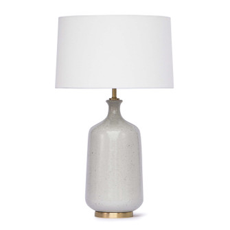 Glace One Light Table Lamp in White (400|13-1267)