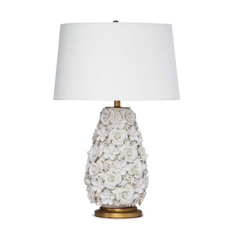 Alice One Light Table Lamp in White (400|13-1257)
