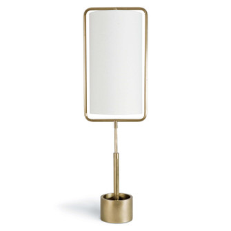 Geo One Light Table Lamp in Natural Brass (400|13-1217NB)