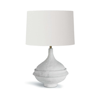 Riviera One Light Table Lamp in White (400|13-1212)
