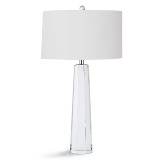Tapered One Light Table Lamp in Clear (400|13-1174)