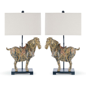Dynasty One Light Table Lamp in Distressed Painted (400|13-1111)