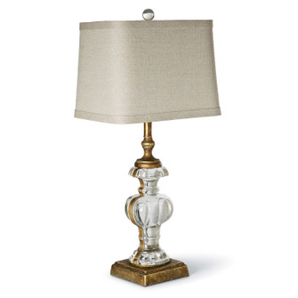 Parisian One Light Table Lamp in Antique Gold Leaf (400|13-1100)