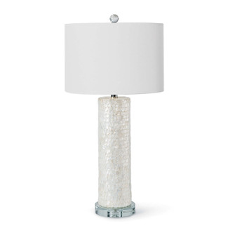 Scalloped One Light Table Lamp in Natural (400|13-1080)