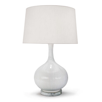 Ivory One Light Table Lamp in Ivory (400|13-1057)