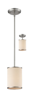 Cameo One Light Pendant in Brushed Nickel (224|183-6)