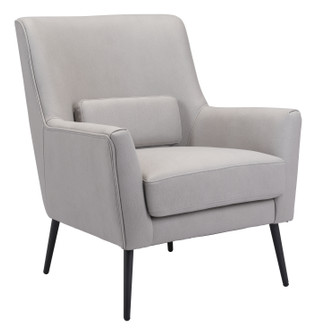 Ontario Accent Chair in Gray, Black (339|109096)