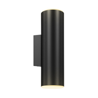 LED Cylinder Sconce in Black (429|LEDWALL-A-BK)