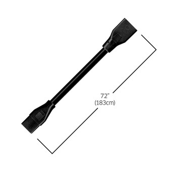 Counterled Linear Extension Cord in White (429|9000-ACCE72)