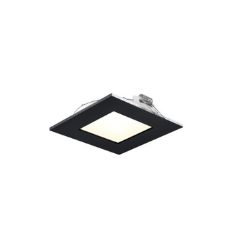 LED Recessed Panel Light in Black (429|5004SQ-CC-BK)