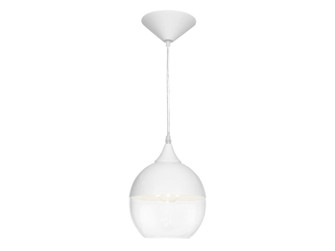 Robertson Blvd. One Light Pendant in White (192|HF9111-WHT)