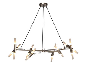 Manhattan Ave. 16 Light Chandelier in Polished Nickel (192|HF6016-PN)