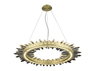 Aspen LED Chandelier in Brushed Brass (192|HF3034-BB)