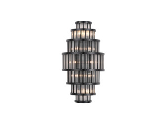 Waldorf Wall Sconce in Polished Gunmetal (192|HF1921-GM)